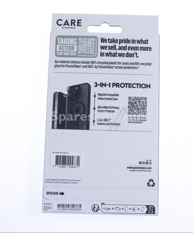 Panzerglass Display Protective Film - B1357+p2861+1283 Care By Panzerglass Flagship 3-in-1 Privacy Bundle Iphone 24
