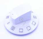 Hisense Gorenje Control Knob - 380326 Knob Ge6-35 K44p Engr 070-7037