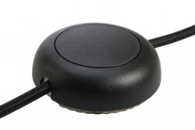 Interbar Switch - Led-schnur-tastdimmer Serie8124 Schwarz