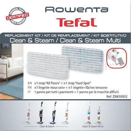 Vacuum Cleaner Nozzle - Zr850002 Mop All Floors X1 + Mop Hard Spot X1 [Groupe SEB]