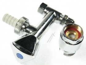 Asw Protector For Flexible Tube - 421819 Elbow Tap Chrome With Valve