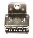 Samsung Hdmi Female Socket - 3701-001313 Connector-hdmi 19p 2r plug angle au 30u