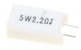 Vestel 5w wire Resistor Radial - 2 2r-5 0w 30001260 Res Ww 5w 2 2r J Rohs
