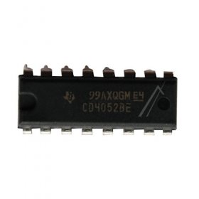 Texas Instruments Ic - Ic Multiplexer, Dip 16 - CD4052BE