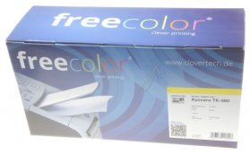 Freecolor Toner Cartridge - Tk580y-frc K15608f7 Toner Cartridge Yellow 2 8k
