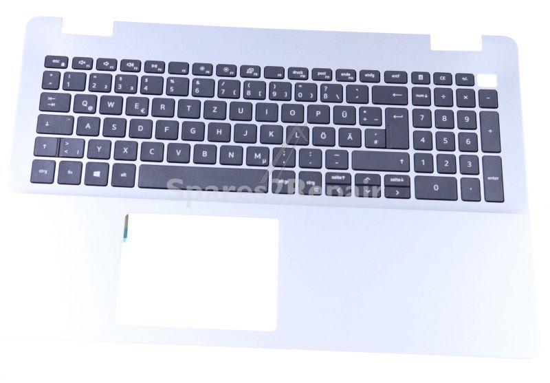 Dell Gr German Notebook keyboards - 48wk9 Dell German Assembly Palmrest Silver No Backlit