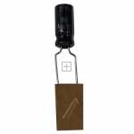 Beko Capacitor - 250113r C00949979 C-ela 1µf 25v 11*5 R:5