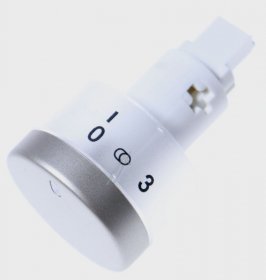 Control Knob - 9093658 Rotary Knob Ch Inox-transparent Container 2100 [Amica]