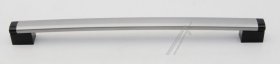 Door Handles - 37033951 Handle Asm Curved Qdrngle (slv blk 420) [Vestel]