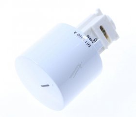 Control Knobs - 5618452105 Knob Retractable Handle White [Electrolux Aeg]
