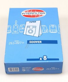 Vacuum Cleaner Bags - 35601501 If 263 Hv7+ [Candy Hoover]