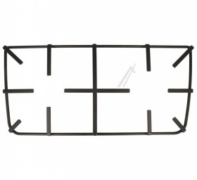 Grills - 9067338 Grid 57g Straight Enameled Black Matt Right [Amica]
