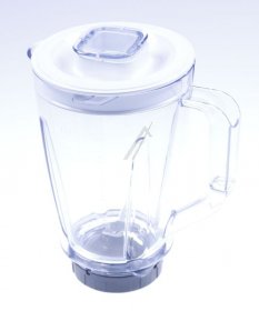 Mixer - Blender Bowl - Ms-653240 Blender Beaker Plastic Complete [Groupe SEB]
