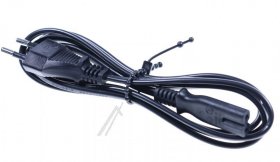 Vestel Mains Power Lead - 23822551 Pwr Cord Safe Eu 1 5m 2x0 5plug Pkg(e_to