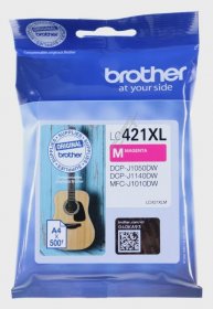 Brother Cartridge - Lc421xlm Brother Ink Cartridge Lc421xlm Magenta 0 5k