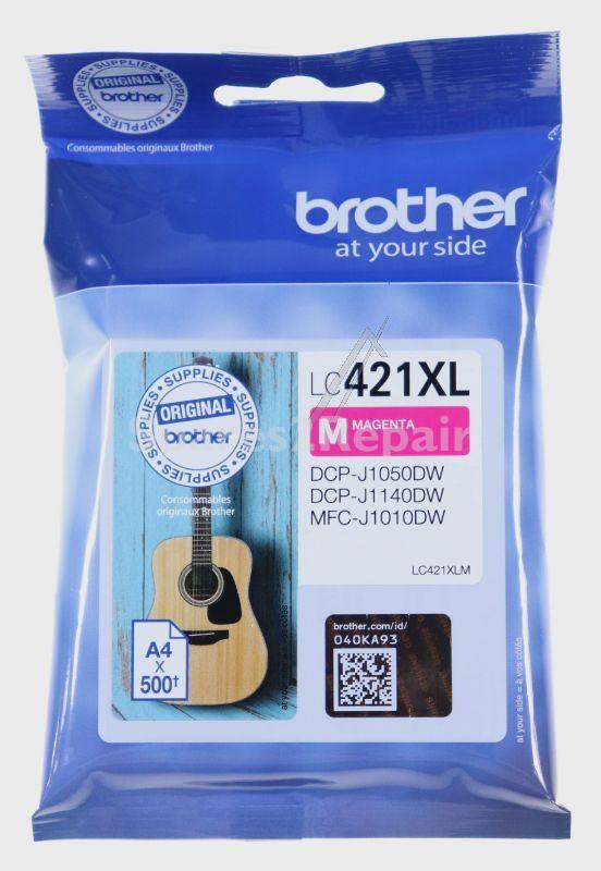 Brother Cartridge - Lc421xlm Brother Ink Cartridge Lc421xlm Magenta 0 5k