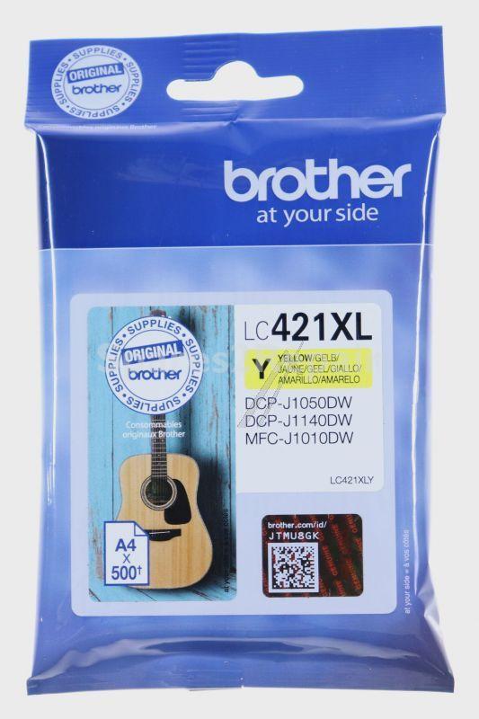 Brother Cartridge - Lc421xly Brother Ink Cartridge Lc421xly Yellow 0 5k