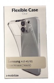 Mobilize Leather Bag Gsm - 29171 Mobilise Gelly Case Samsung Galaxy A15 4g-5g Clear