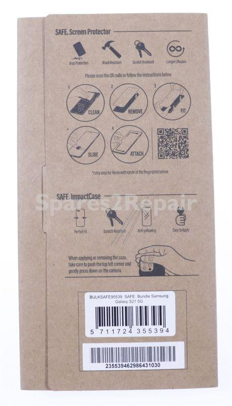 Safe By Panzerglass Leather Bag Gsm - Bulksafe95674 Safe By Panzerglass Tpu Case Samsung Galaxy S24 Ultra | Transparent