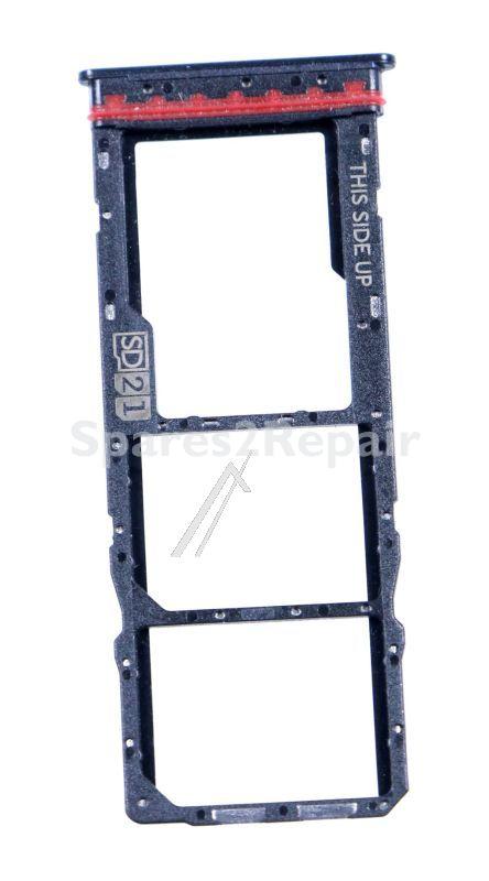 Motorola Sim card Holder - S948d70825 Lc5017aa001030+dual Card Tray Dark Gray