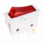 Interbar Rocker Switch - 3652-807 22 Bipolar Rocker Switch Single-pole W Bulb 16a-250v 11x30mm