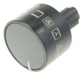 Control Knob - 9072310 Retractable Knob 38 Black Hb 12300a [Amica]