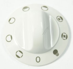 Button - 1250252740006 Operating Handle Type4 White [Electrolux Aeg]