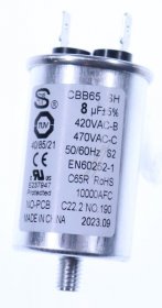 Capacitor - 32041427 Capacitor(8uf-b Sinifi-m8)kemet [Vestel]