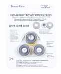 Newspeak Shaver Head - Shaver Head Incl Retaining Rings Alternative For Philips Sh71-91-98