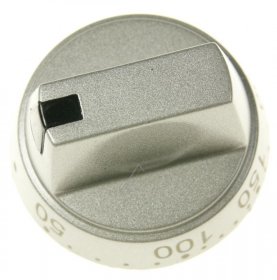 Control Knob - 9070535 Knob E454 00-09 7039 00 Silver [Amica]