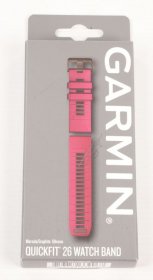 Garmin Wristbands For Smartwatch - 010-13393-06 Garmin Quickfit Wristband 26mm Silicone Marsala-graphite