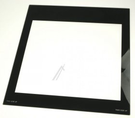 Oven inner Door Glass - 47004024 Inner Glass(profile Door 50*60 black) [Vestel]