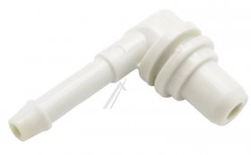 Saeco Hose Coupling - 421941200532 Blowdown Valve Cap Black