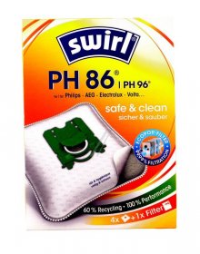 Vacuum Cleaner Bags - Ph86(e82) Sp1704086 Ph86(e82) Conf-4 Micropor Bags+1 M filter [Delonghi]