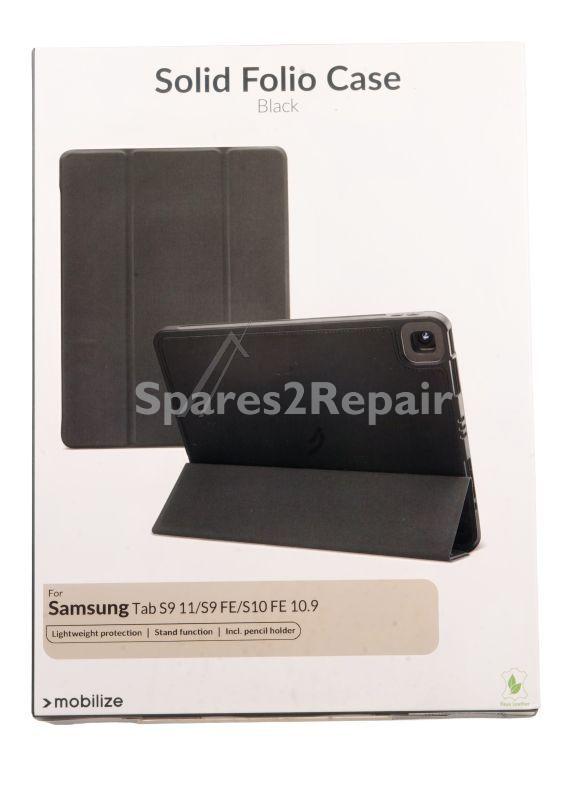 Mobilize Leather Bag Gsm - 80894 Mobilize Solid Folio Case For Samsung Galaxy Tab A9+ 11 Black