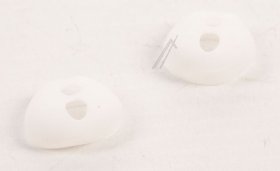 Xccess Foam Pad Headphones - 50761 Silicone Earplugs With Hook For Apple Earpods & Airpods Black