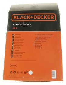 Black & Decker Vacuum Cleaner Bags - 41829 Filter