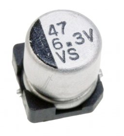 Vestel 6,3v Smd electrolytic 105 Degr - 47uf-6 3v 30043887 Cap Elch 47µf 6 3v