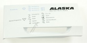 Detergent Dispenser Cover - 42110461 Drawer Cover Alaska Srgf Cr661212(wm104) [Vestel]