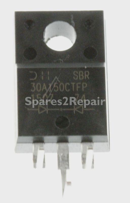 Grundig Diode - 304301r C00928739 Diode Sbr30a150ctfp 2x15a 150v Ito220 Tub