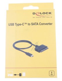 Delock Cable-plugs-adapter - 63803 Usb Type-c Converter To 22 Pin Sata 6gb-s