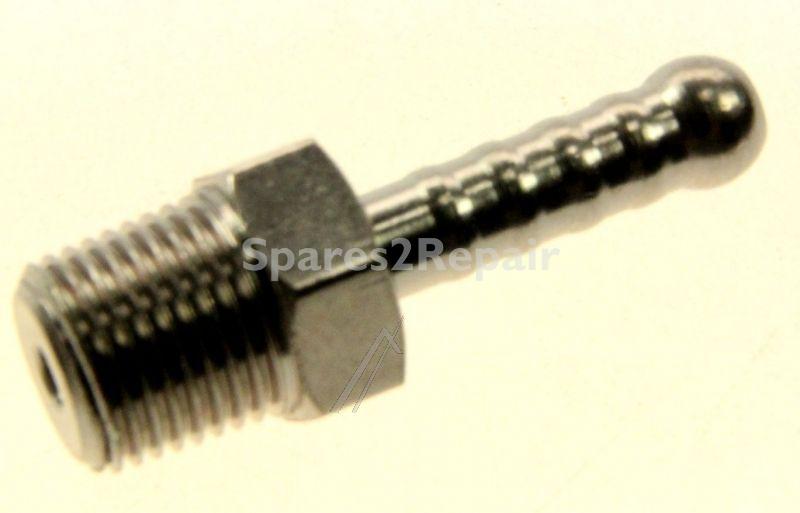 Saeco Hose Coupling - 11006304 996530003471 Straight Connector Boiler Brass-tea Filter