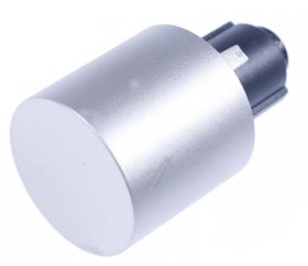 Button - C00313430 481010567348 P-p Knob Coloured Inox [Whirlpool Indesit]