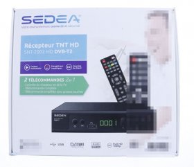 Sedea Sat/bk + Aerial Technique - 102200 Dvb-t2 Receiver With H265 And 2 Remote Controls