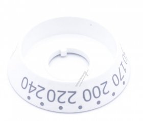 Control Knobs - 3552054094 Indicating Plate Gas Oven White [Electrolux Aeg]