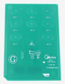 Midea Rubber Contact - Touch Board - 17170000034325