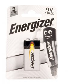 Energizer 1604d Alkaline Batteries - 6lr61 E304396600 Everyday E-block (9v) Cp 1 Piece