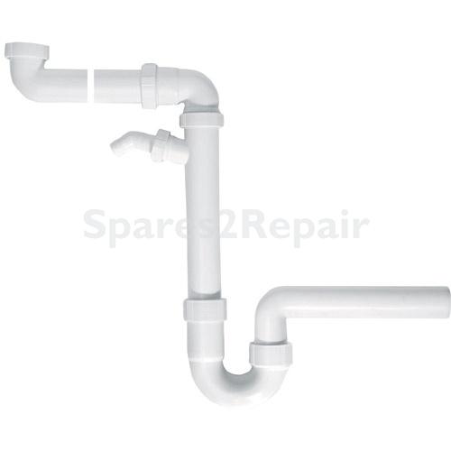 Siphon - Compact Siphon For Washbasin White 1 X50