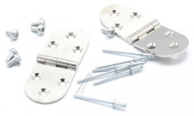 Faber Roblin Door Hinges - 133 0055 984 Kit N 2 Hinges (biscotto) Art 131 3080