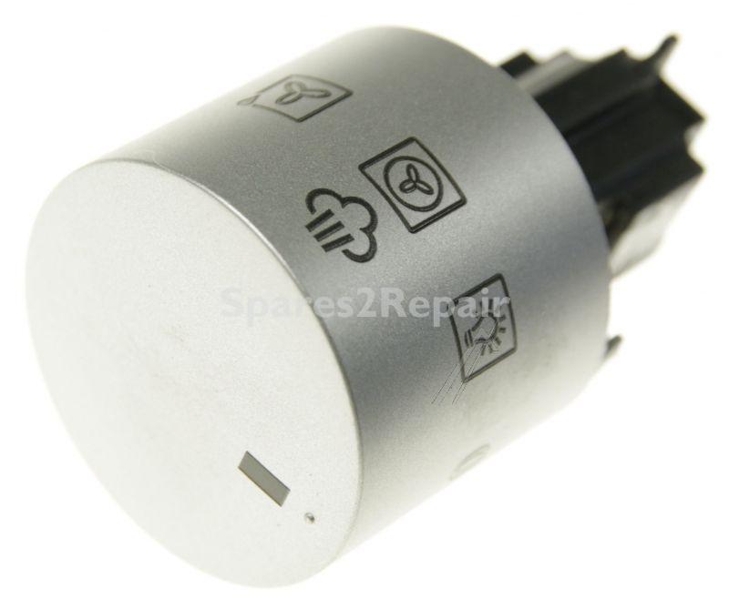 Control Knobs - 140109319065 Knob Inox 8+0 [Electrolux Aeg]